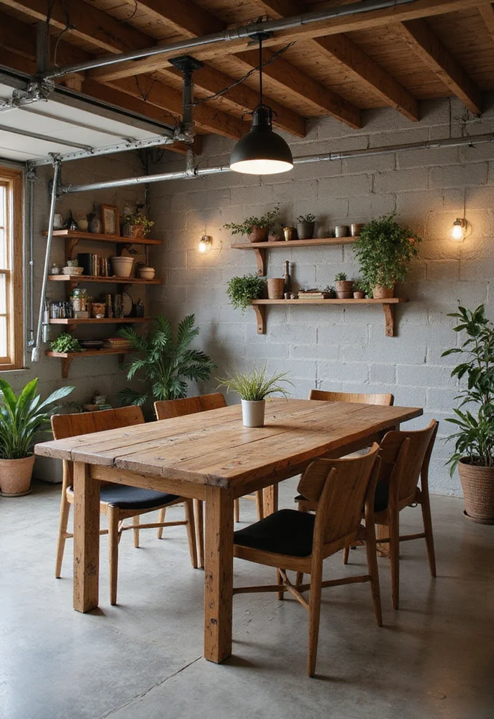 12 Garage Office Ideas for Quiet Functional Workspace - 2. Eco-Friendly Furniture Choices