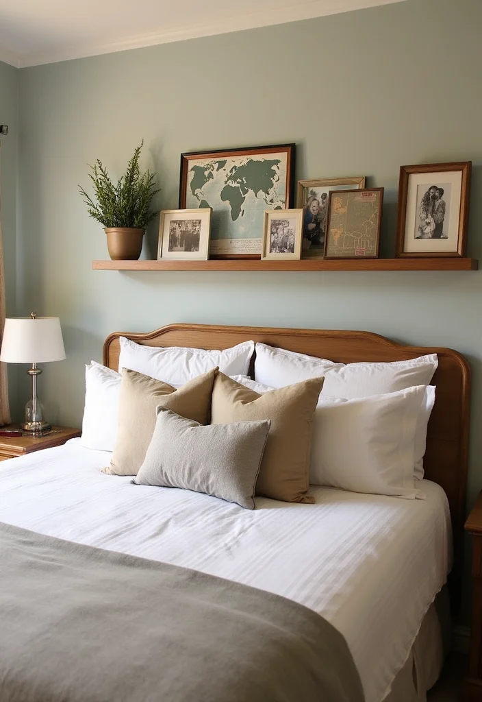 12 Guest Bedroom Wall Decor Ideas for Welcoming Soft Style - 12. Personal Touches