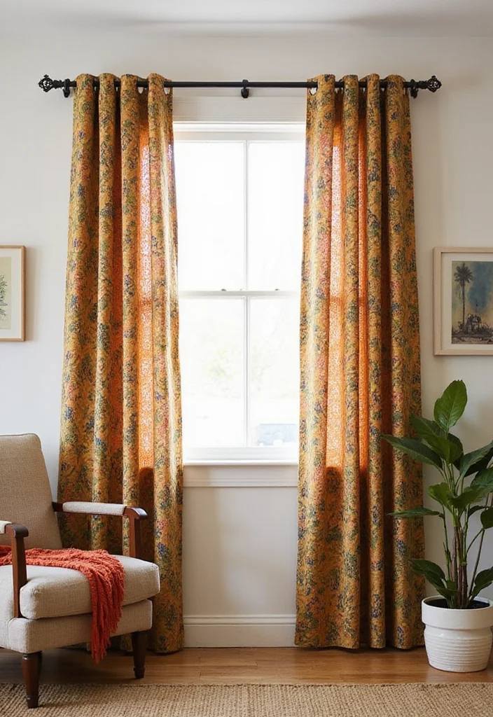 12 Half Curtain Rod Ideas for Simple Stylish Window Framing 67 12 Half Curtain Rod Ideas for Simple Stylish Window Framing 7. Half Curtain Rods with Clips