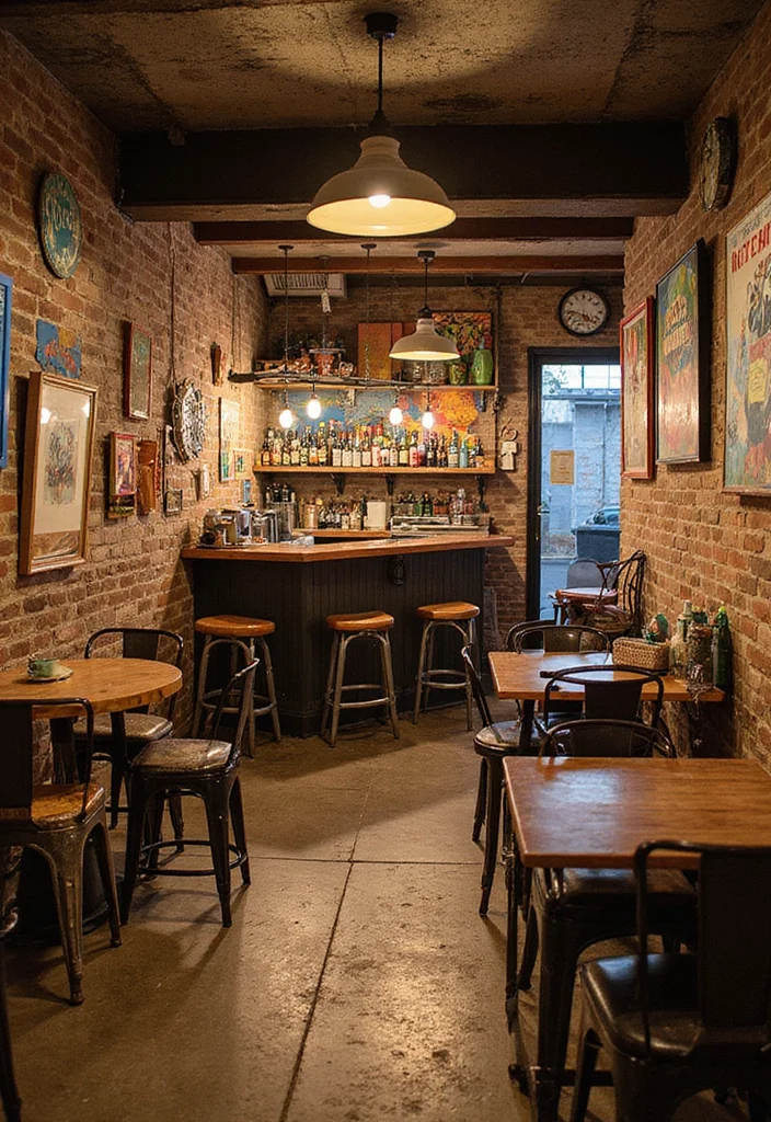 12 Modern Basement Bar Ideas for Sleek Entertaining Areas - 10. Artsy and Creative