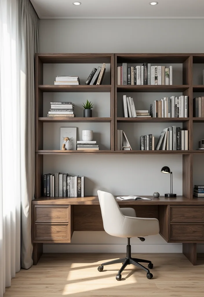 12 Office Bookcase Ideas for Smart Stylish Storage - 2. Modular Bookshelves