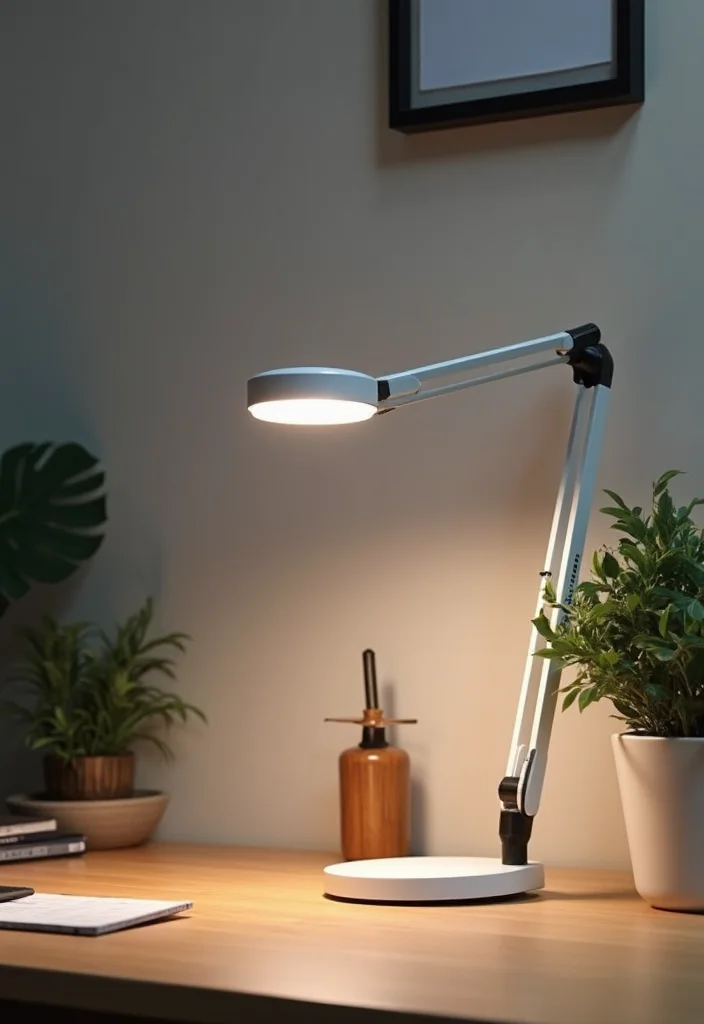 12 Office Lighting Ideas for Brighter Productive Spaces - 2. LED Task Lighting