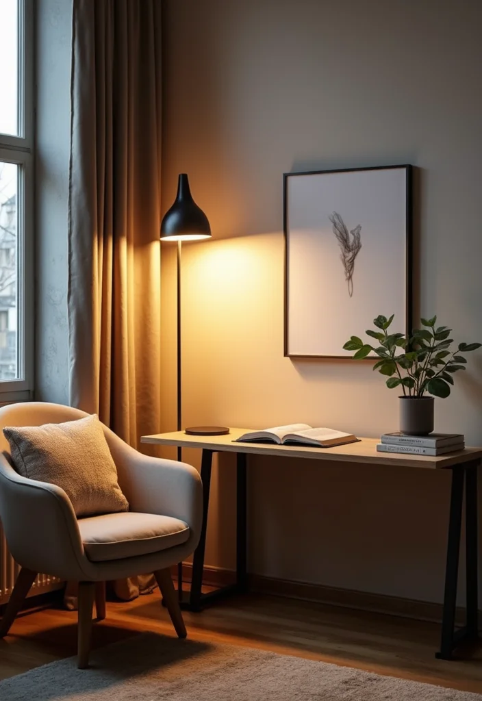 12 Office Lighting Ideas for Brighter Productive Spaces - 4. Floor Lamps for Flexibility