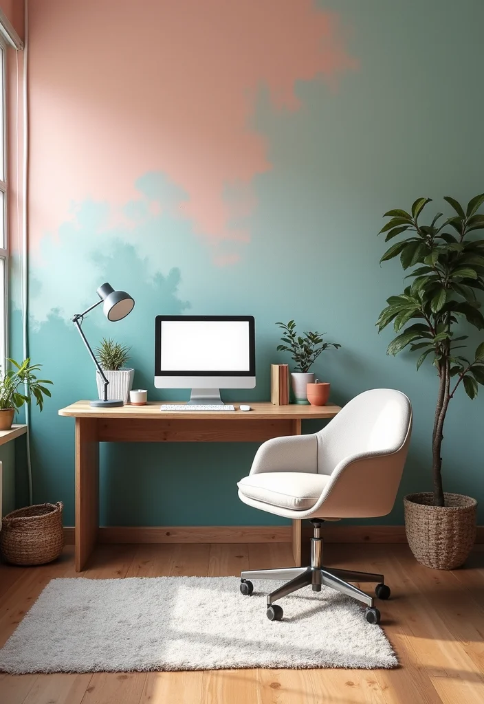 12 Office Painting Ideas for Fresh Motivating Walls 100 12 Office Painting Ideas for Fresh Motivating Walls 10. Creative Wall Painting Techniques