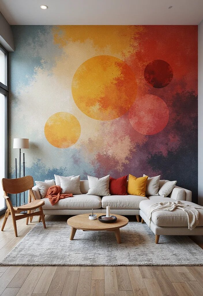 12 Room Decor Ideas Wall for Easy Stylish Upgrades - 6. Statement Murals