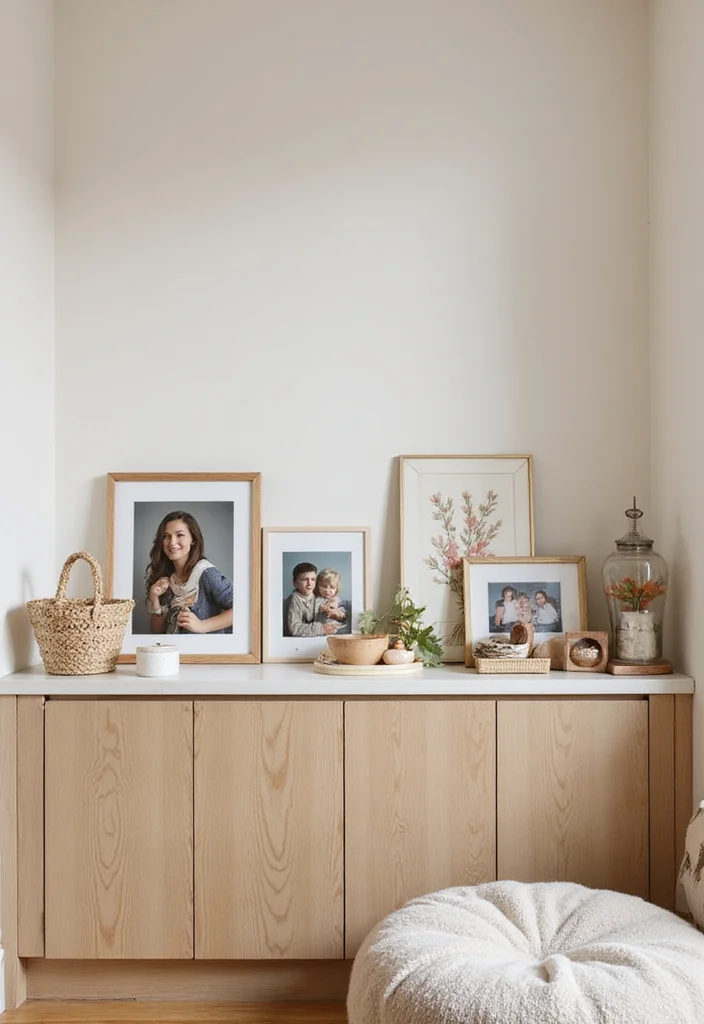 12 Wall Ledge Decor Ideas for Minimal Display Variety - 4. Personal Mementos