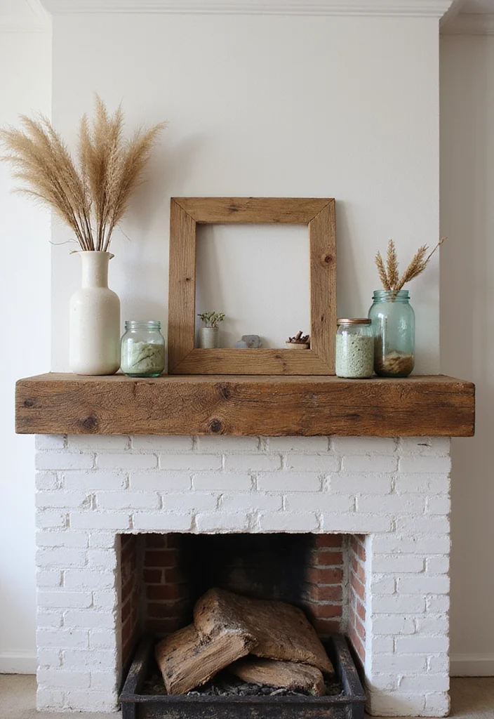 14 Fall Fireplace Mantel Decorating Ideas for Warm Seasonal Charm 133 14 Fall Fireplace Mantel Decorating Ideas for Warm Seasonal Charm 13. Eco Conscious Decor