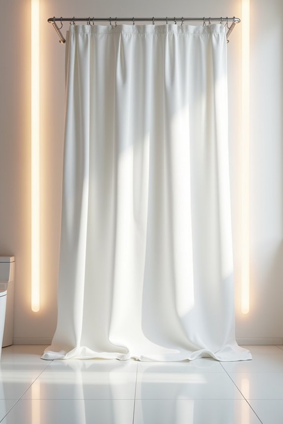 72 and 84 inch shower curtains