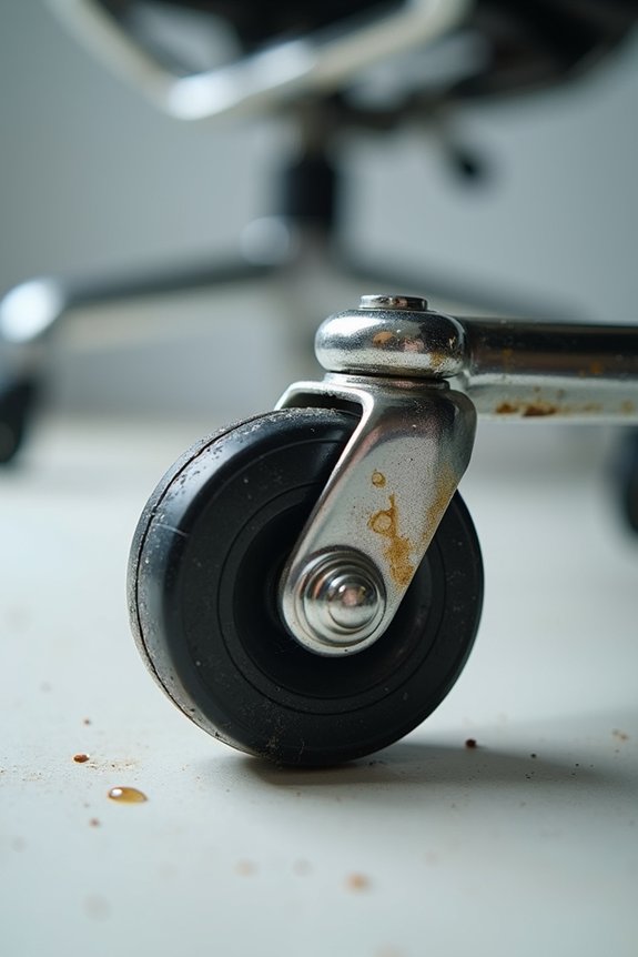 Are Office Chair Wheels Universal or Non-Compatible? 10 caster wheels clean remove debris lubricate
