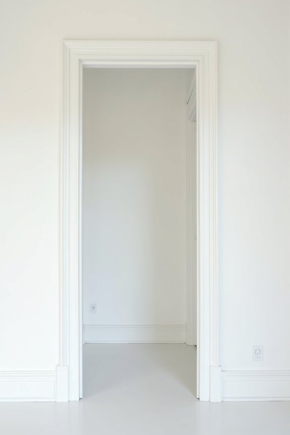 3 Best Trim Colors to Pair With White Walls 2 cool white trim commands attention