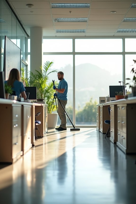 daily in house with periodic professional cleaning
