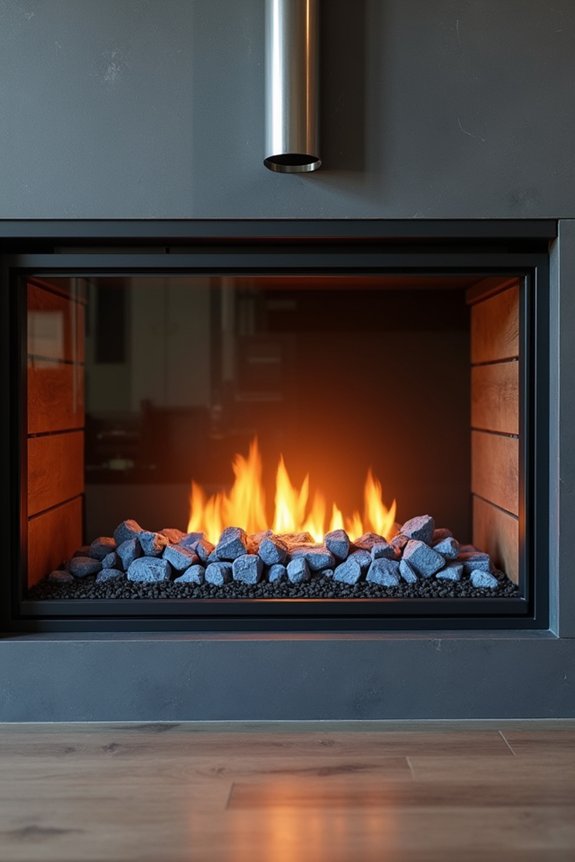 Does a Gas Fireplace Need a Chimney? 2 direct vent sealed two pipe system