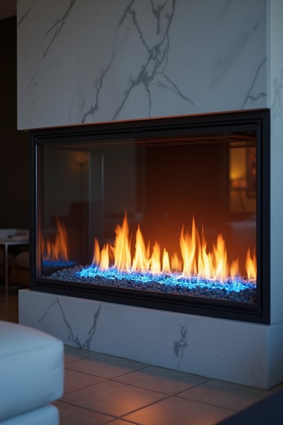 Does a Gas Fireplace Need a Chimney? 1 direct venting chimney optional