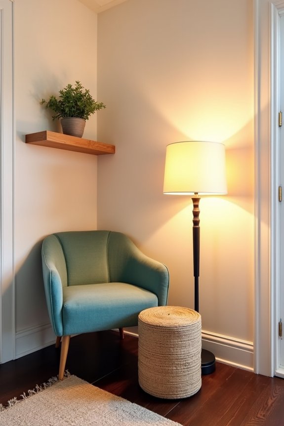 dual purpose furniture layered lighting vertical storage