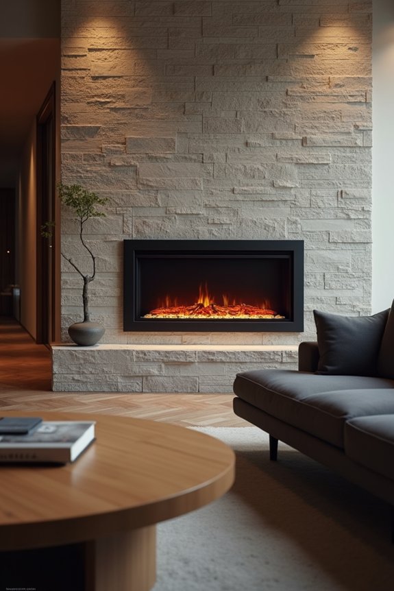 electric fireplaces affordable easy installation