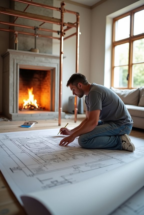 fireplace installation feasibility and codes
