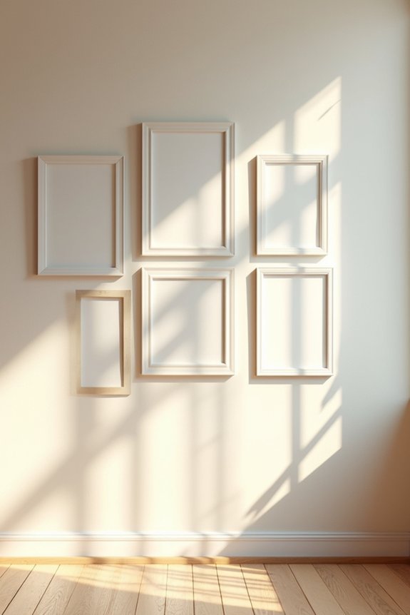 flexible swap ready gallery wall design