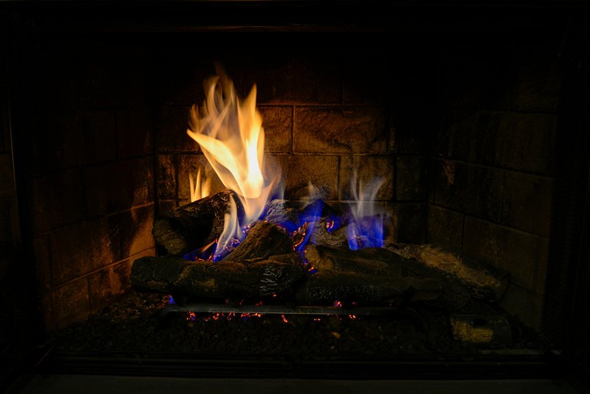 gas fireplace chimney requirement details