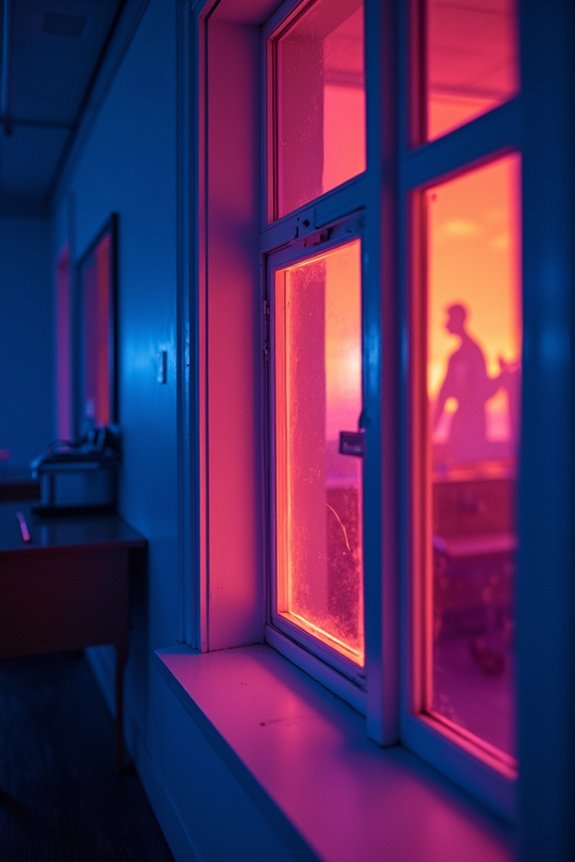 Can Infrared Imaging See Through Walls? 7 glass reflects heat not transmits