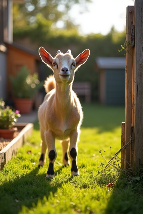 Can I Have a Pet Goat in My Backyard? 6 goats need companionship and safeguards