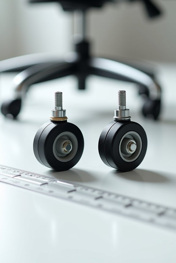 Are Office Chair Wheels Universal or Non-Compatible? 8 grip ring vs threaded stem compatibility