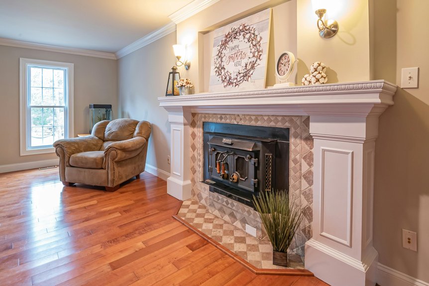 how to install a fireplace