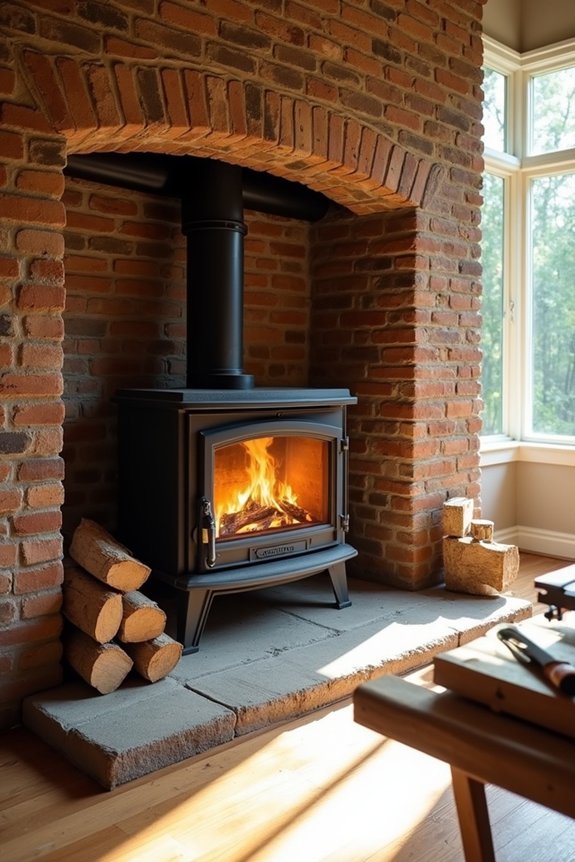 masonry vs zero clearance feasibility