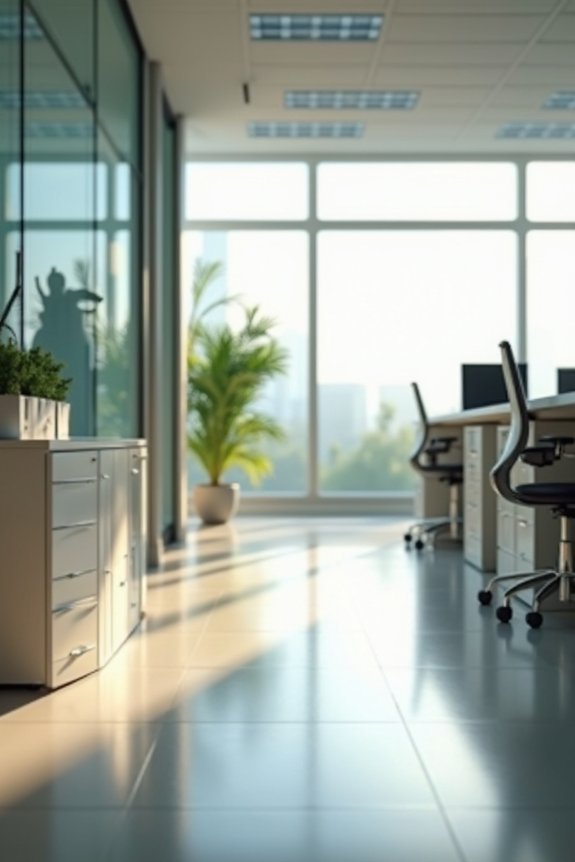 monthly and quarterly professional cleaning cadence