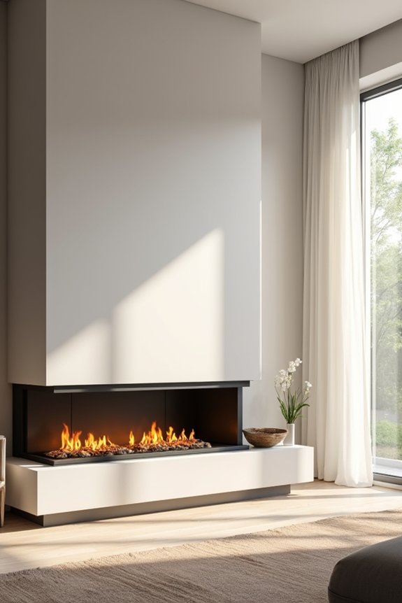 Does a Gas Fireplace Need a Chimney? 3 natural venting chimney alternative design