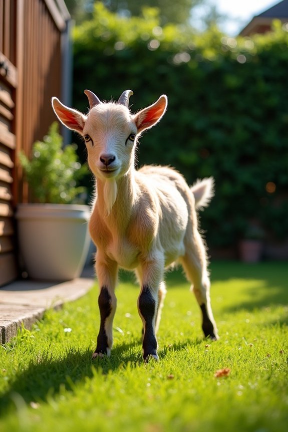Can I Have a Pet Goat in My Backyard? 3 nigerian dwarf fit varies by space