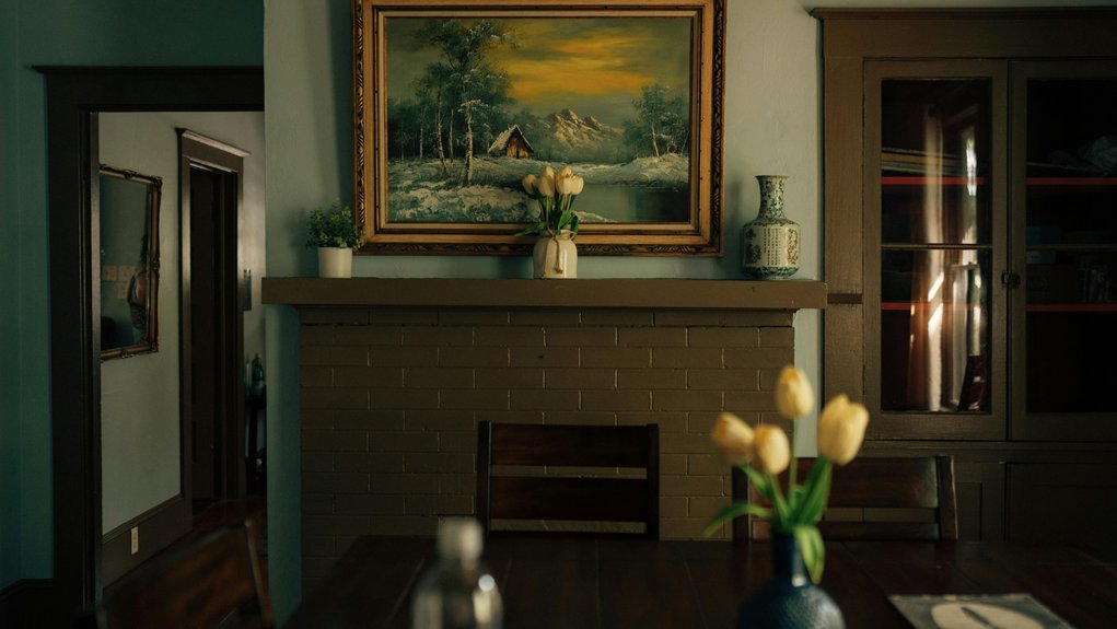 painting a fireplace interior walls