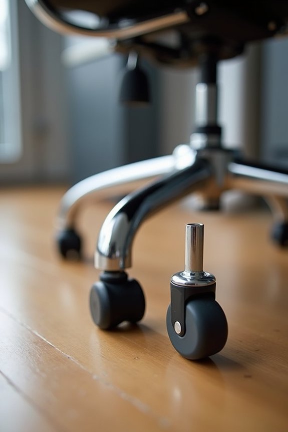Are Office Chair Wheels Universal or Non-Compatible? 7 protective removal of office chair casters x073o