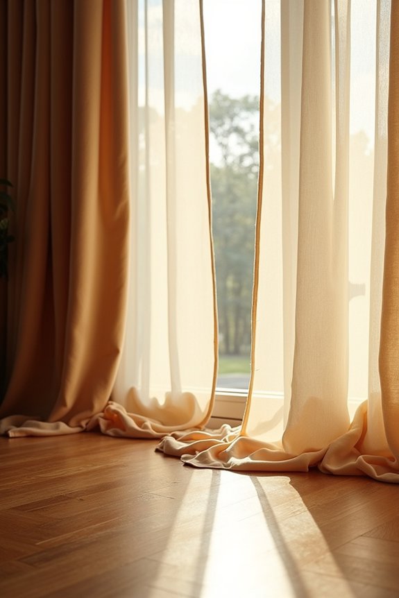 puddle curtains dramatic pooling length