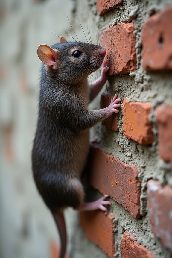 Do Rats Climb Walls and How Do They Do It? 4 rats climb textured walls