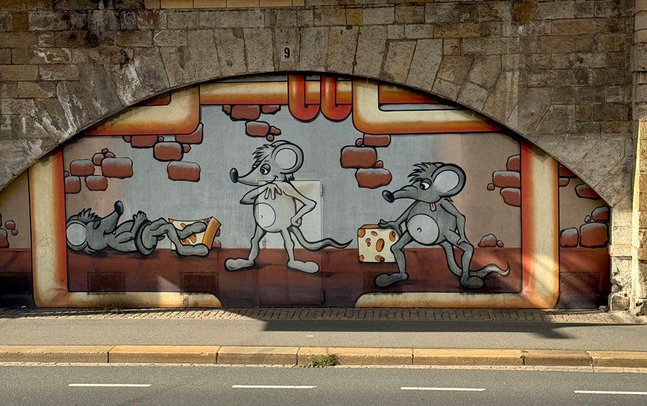 rats climb walls via claws