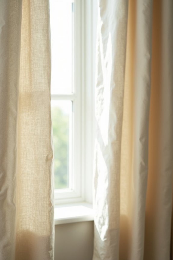 rod pocket curtains soft gathered pleats