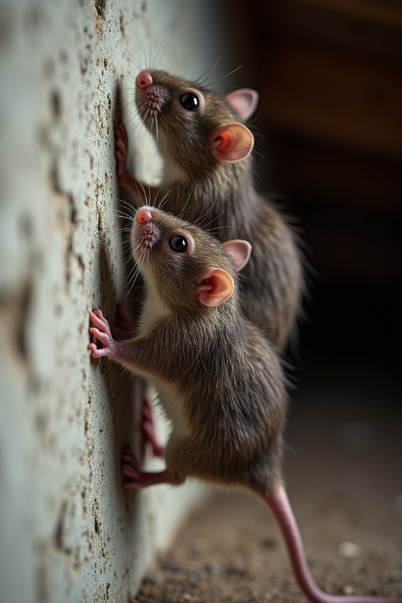 Do Rats Climb Walls and How Do They Do It? 7 roof rats climb norway rats prefer ground