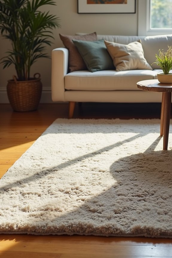 How Big Should Your Living Room Rug Be? 3 rug size defines space cohesion