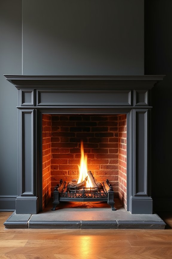 rust oleum firebox paint budget
