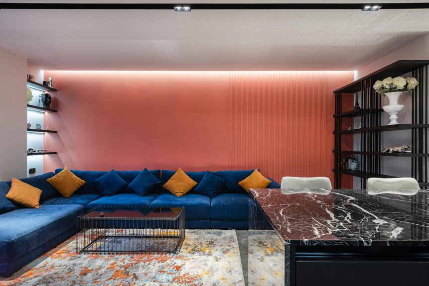 seven ways transform empty living room wall