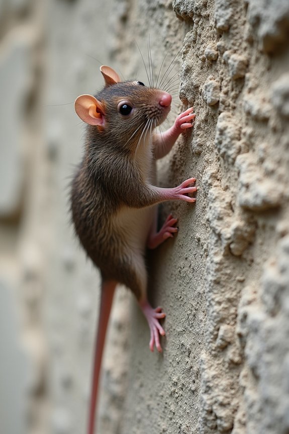 Do Rats Climb Walls and How Do They Do It? 2 sharp claws textured paw pads climbors
