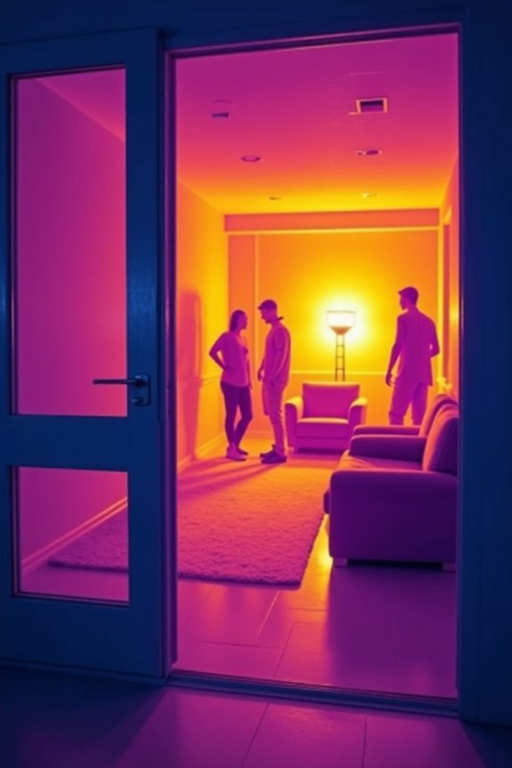 Can Infrared Imaging See Through Walls? 2 thermal imaging reveals surface anomalies