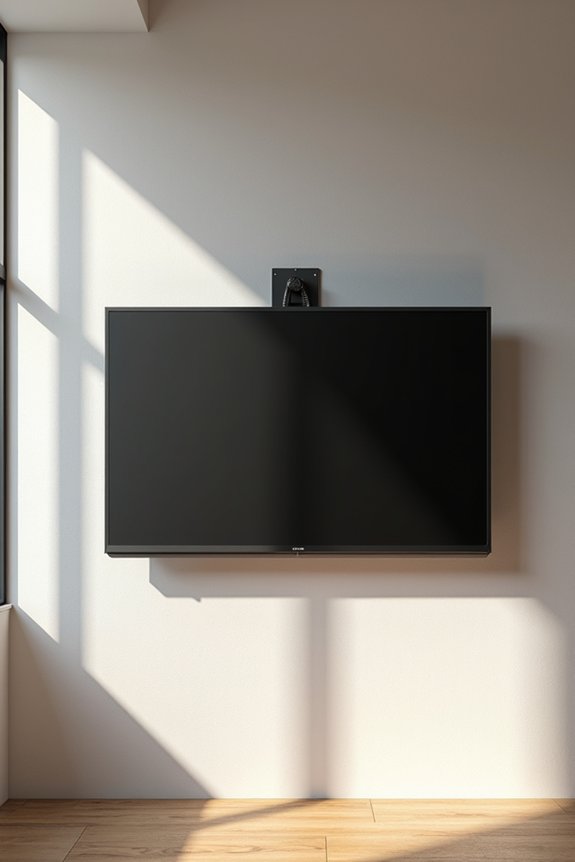 wall material dictates mounting hardware choices