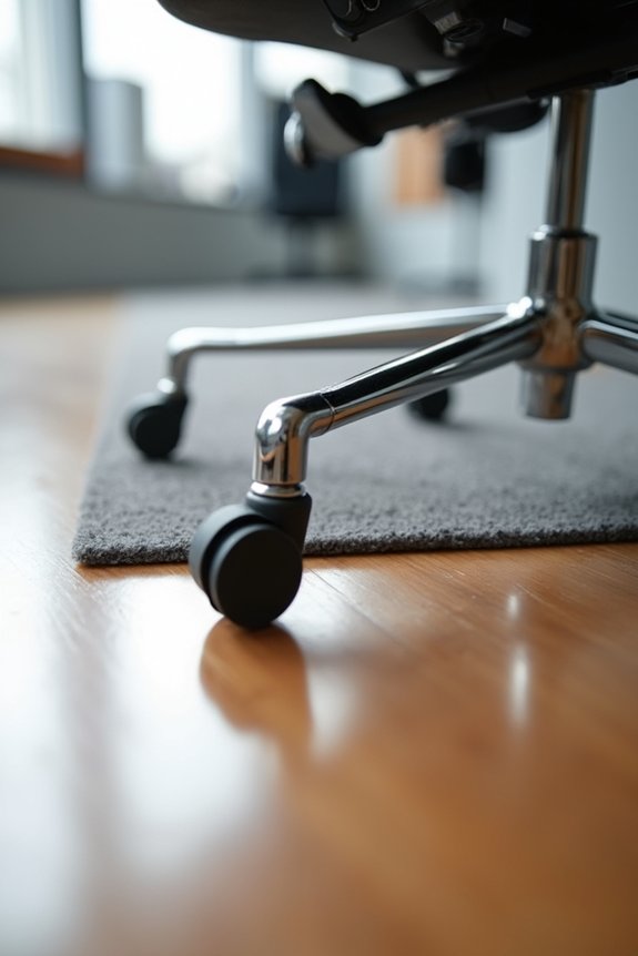 Are Office Chair Wheels Universal or Non-Compatible? 6 wheel size and material by flooring